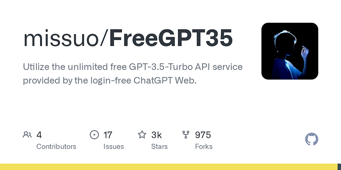 Free ChatGPT 3.5 网页免登 Chat2api 逆向项目合集 - 资源荟萃 - LINUX DO