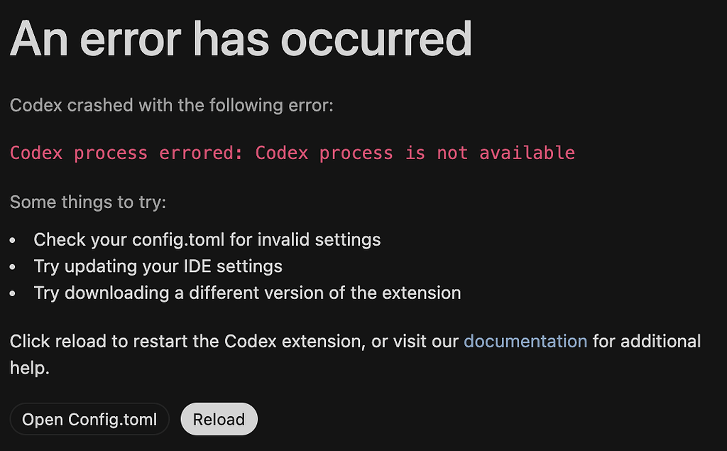 codex 扩展（插件）崩溃（OpenAI这群人在干啥。。。。） - 开发调优 - LINUX DO