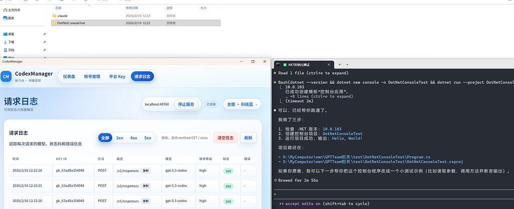 新年快乐，CodexManger正式支持Claude code 网关转发 - 开发调优 - LINUX DO