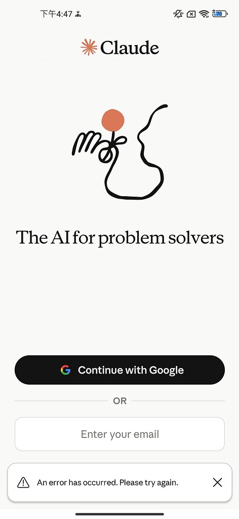 Claude App 登录报错，佬们有没有遇到过？ - 搞七捻三 - LINUX DO