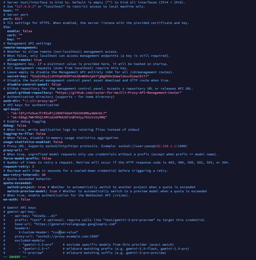 CliProxyAPI为什么远程WEB访问不了 - 搞七捻三 - LINUX DO