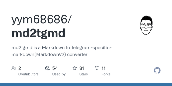 搞了个Python脚本监控TG频道，发现TG bot无法处理Markdown - 开发调优 - LINUX DO