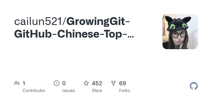 GitHub 中文排行榜 - 资源荟萃 - LINUX DO