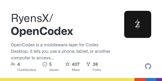 OpenCodex 2.0版本！新架构！随时随地AI Coding！ - 开发调优 - LINUX DO
