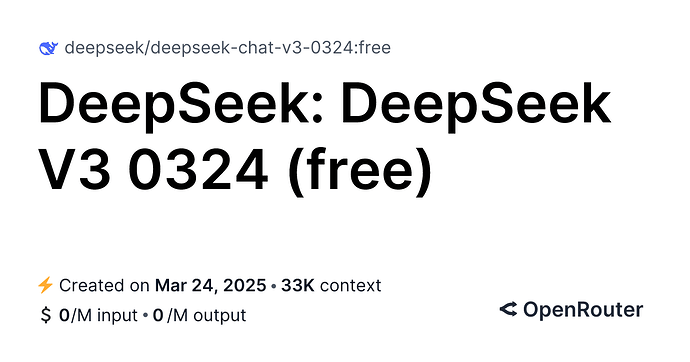 有便宜量大不限速的deepseek-v3渠道吗 - 搞七捻三 - LINUX DO