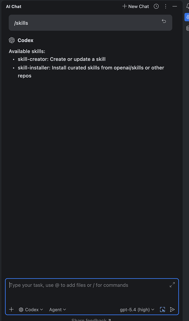 idea 中的 codex 如何加载 skills - 开发调优 - LINUX DO