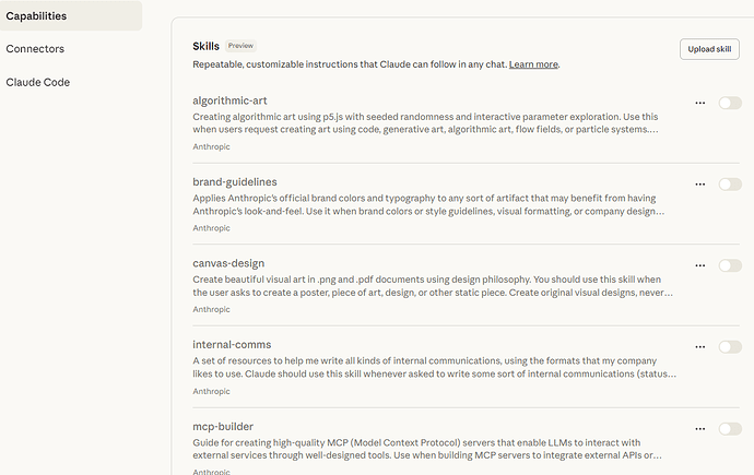 Anthropic 正式推出 Claude Skills - #28，来自 wadewej - 前沿快讯 - LINUX DO