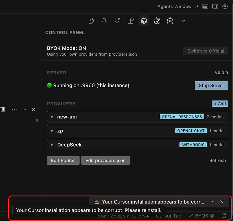 Cursor++ | 极为顺滑的 BYOK Server 集成 - #1336，来自 zs123 - 资源荟萃 - LINUX DO