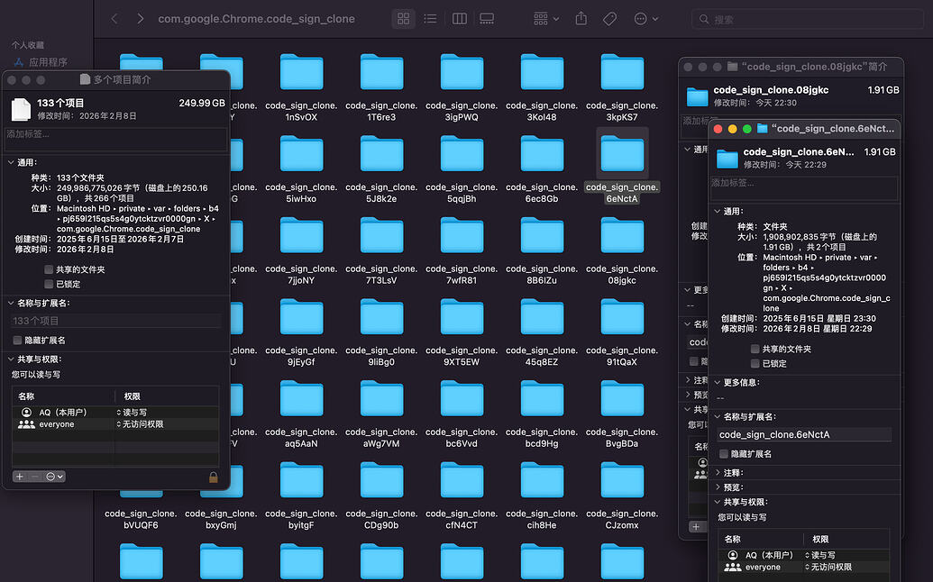 艹！Chrome花了半年背着我给我电脑拉了足足250G的屎！！！！ - 搞七捻三 - LINUX DO