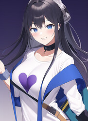 smile, 1girl, shirt,  s-1981992753