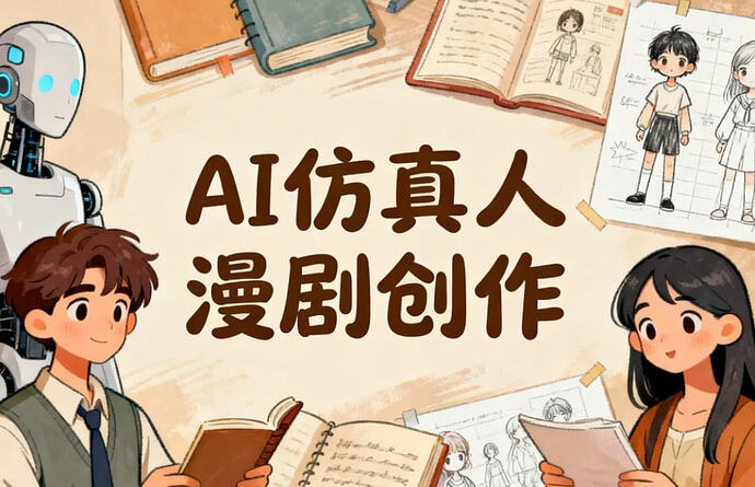 AI仿真人漫剧创作全流程