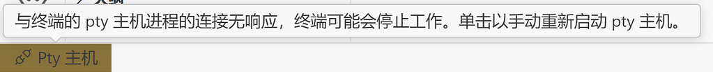 问题请教：vscode pty主机报错问题频繁出现，请问是什么原因啊 - 开发调优 - LINUX DO