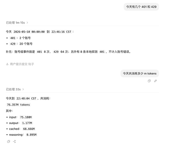 大家都是怎么计算codex消耗token的工具的 - 搞七捻三 - LINUX DO