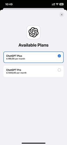 ChatGPT Pro 土耳其区好贵 - 搞七捻三 - LINUX DO
