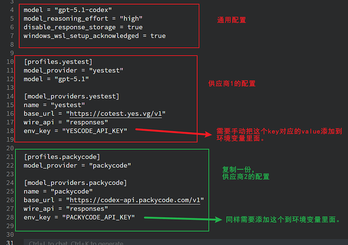 codex可以指定配置文件启动吗 - 开发调优 - LINUX DO