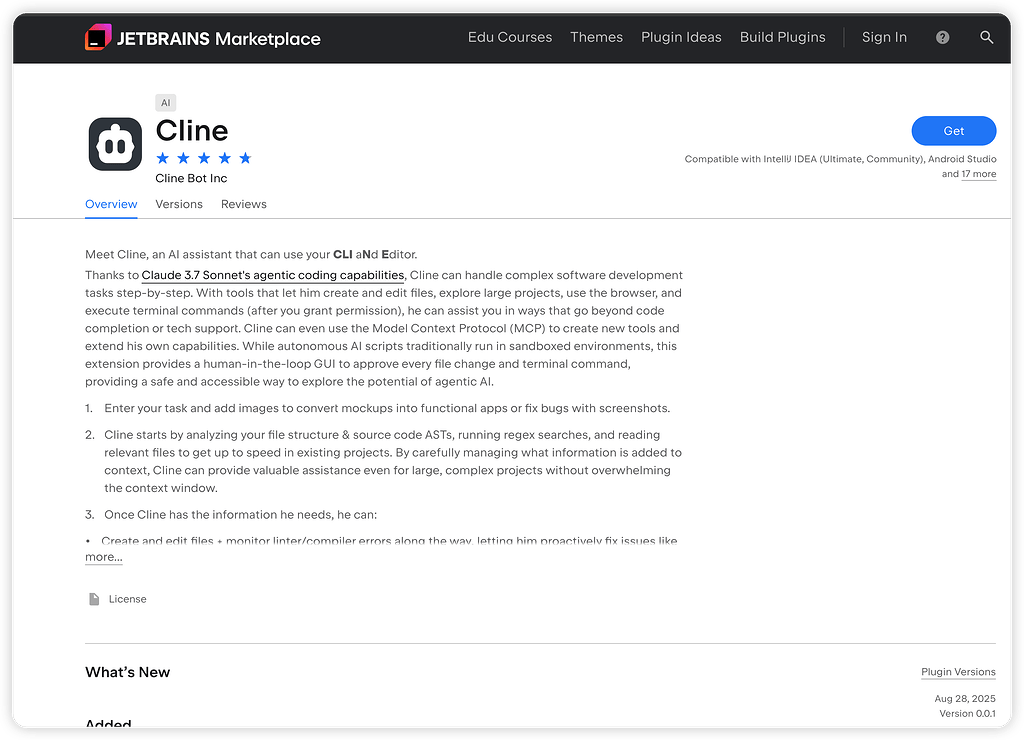 cline、kilo推出Jetbrains系列官方插件 - 第 2 页 - 前沿快讯 - LINUX DO
