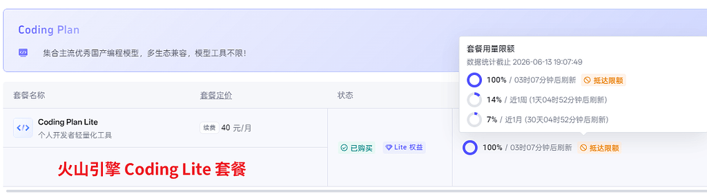 火山引擎 Coding Lite | GLM 5.1 Token 5小时实测： - 开发调优 - LINUX DO