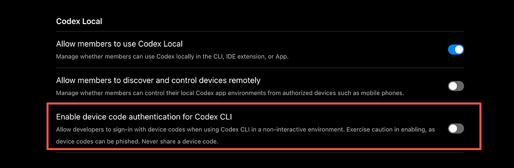 gpt Business 成员 Codex Local 可以开吗 - 搞七捻三 - LINUX DO