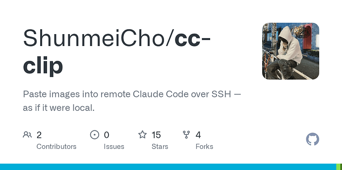 claude code 服务器远程开发， 如何粘贴图片，直接粘贴提示 you're SSH'd; try scp - 开发调优 - LINUX DO
