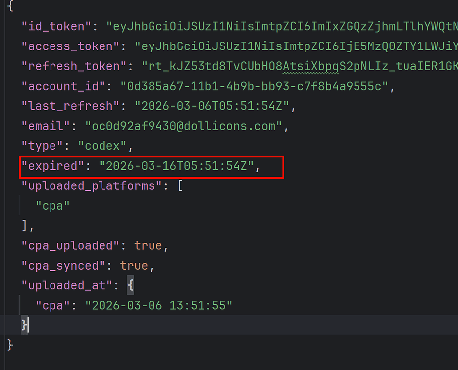 求助：codex普通账号的refresh token和acces toekn过期怎么解决？ - 开发调优 - LINUX DO