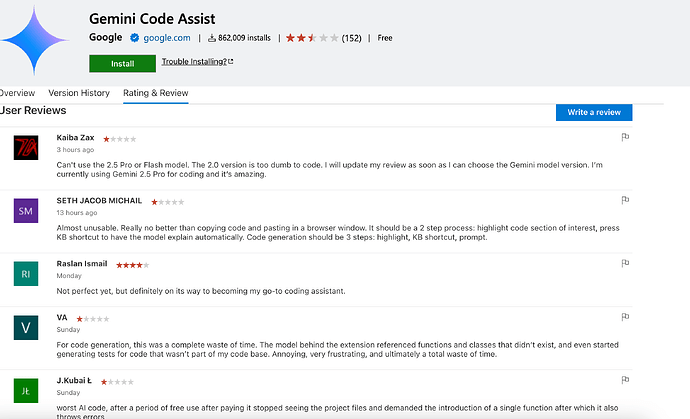 本站很少讨论Gemini Code Assist ，这是为啥 - 搞七捻三 - LINUX DO