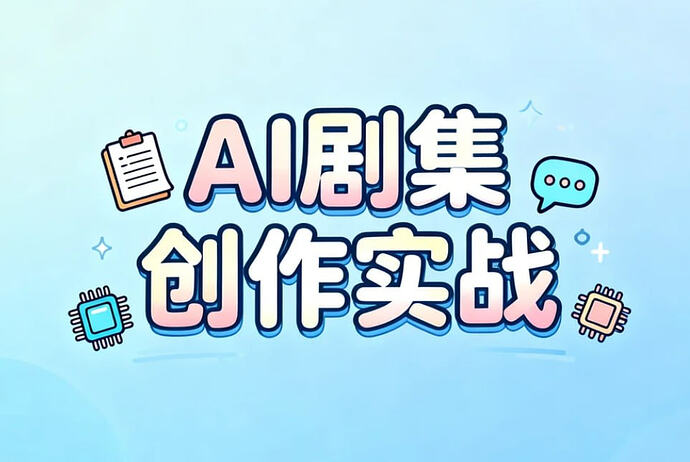 AI剧集创作全流程实战,系统化打造逻辑完整的影视作品