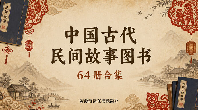 中国古代民间故事图书