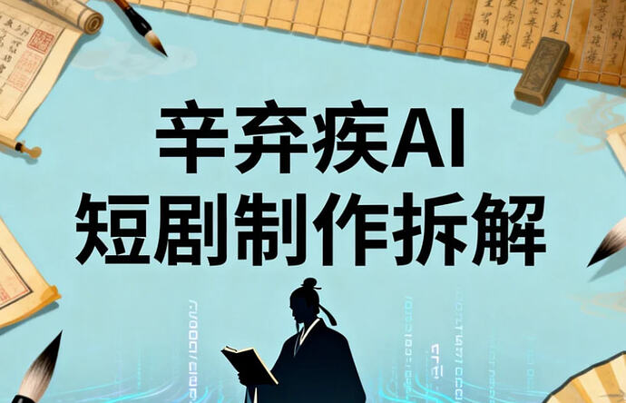 辛弃疾AI短剧制作拆解