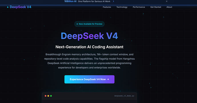 假的 deepseek v4 官网？ - 搞七捻三 - LINUX DO