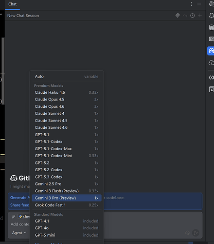 GitHub Copilot 学生突然取消部分高级model 使用 😭 - #20，来自 rK3naJ - 搞七捻三 - LINUX DO