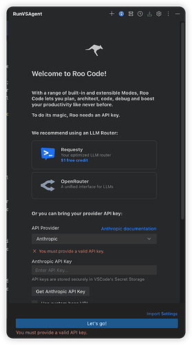 在Jetbrains系软件使用Roo Code - 开发调优 - LINUX DO