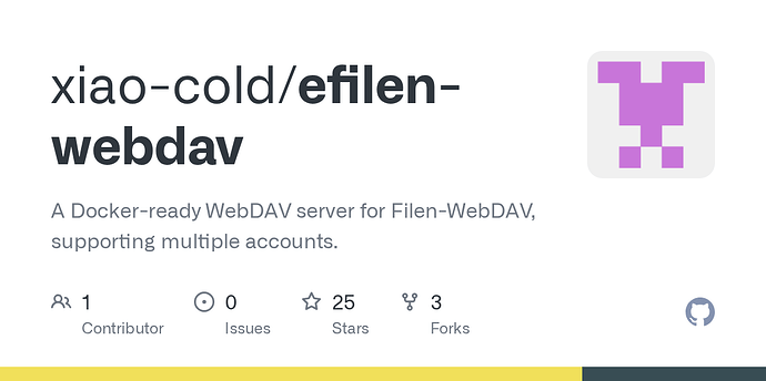 Filen-WebDAV 多账户代理 Docker 部署方案 - 资源荟萃 - LINUX DO