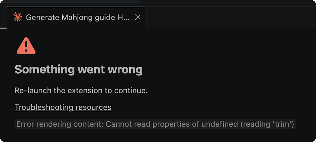 ClaudeCode报错“Something went wrong” - 开发调优 - LINUX DO