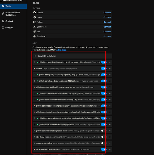 使用 Cursor Augment 等 IDE Agent 时有什么推荐的 MCP - 开发调优 - LINUX DO