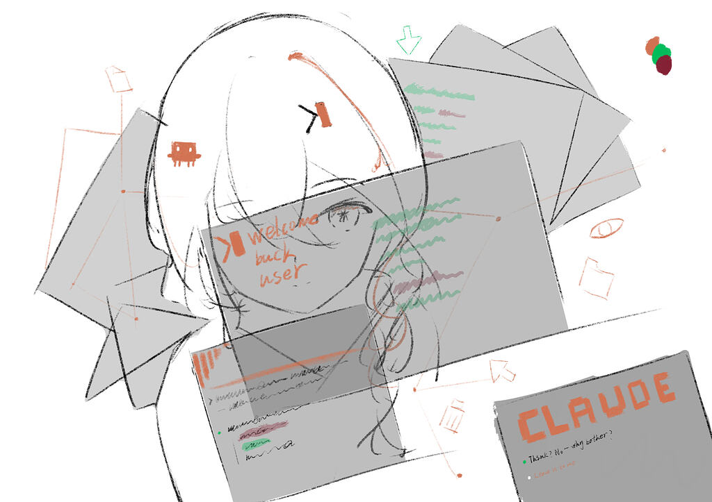 claude code 印象作画 - 读书成诗 - LINUX DO