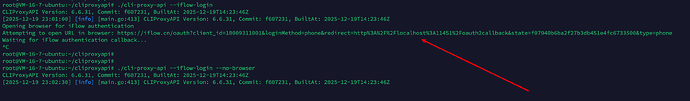 cli-proxy-api的远程 OAuth回调如何使用呢 - 搞七捻三 - LINUX DO