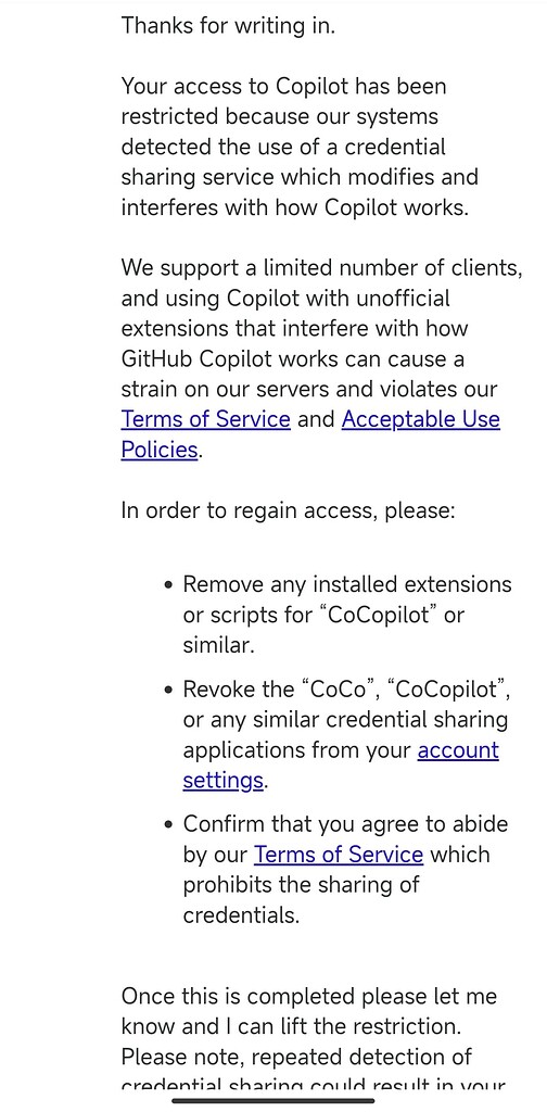 原来是因为CoCo导致无法使用 GitHub Copilot Free - 搞七捻三 - LINUX DO
