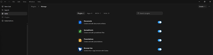 API方式登录的Codex Desktop能使用插件功能吗 - #3，来自 Nomad - 开发调优 - LINUX DO