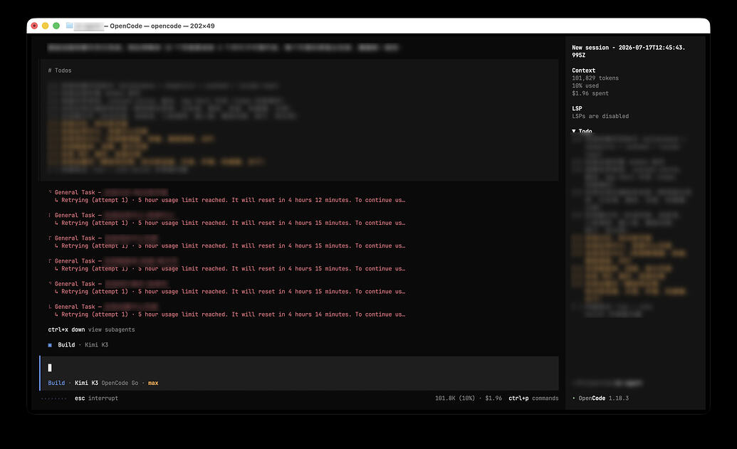 【背刺】OpenCode Go 订阅用户请谨慎使用 Kimi K3 模型，比Kimi官方API贵了4倍 - 国产替代 - LINUX DO