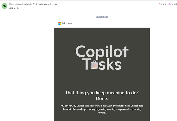 Copilot 好像有个新玩意儿，叫 Copilot Tasks - 前沿快讯 - LINUX DO