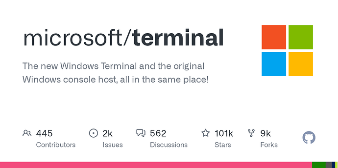 Ms Terminal Shell 求一个好用的win终端软件 - 开发调优 - LINUX DO