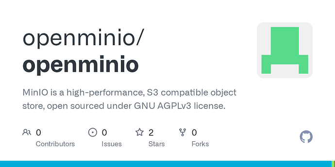 MinIO宣布进入维护模式 (Maintenance Mode) - #32，来自 paguro - 前沿快讯 - LINUX DO