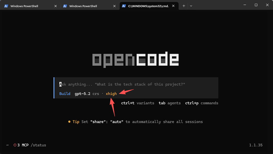 让反代的 Codex 支持 OpenCode 的思维切换功能 - 开发调优 - LINUX DO