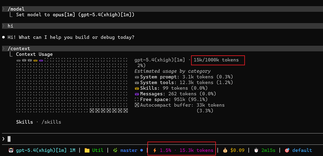 Claude Code中使用cpa逆向5.4，如何设置1M上下文？ - 开发调优 - LINUX DO