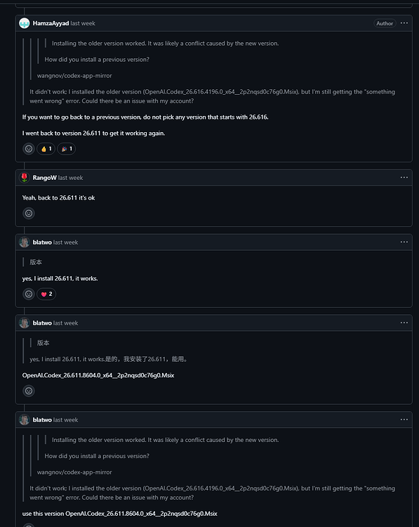 codex桌面端突然something went wrong怎么回事 - 开发调优 - LINUX DO