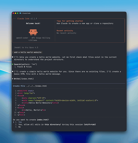 Ollama 开源模型支持 Anthropic API 格式，可完美调用Claude Code 工具！ - 前沿快讯 - LINUX DO
