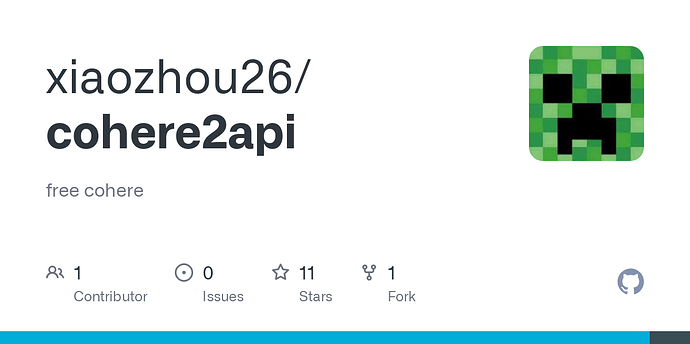 永久免费cohere的翻译，chat api - 第 5 页 - 资源荟萃 - LINUX DO