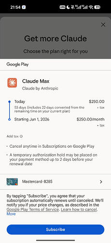 Claude code max升级计划订阅天数计算疑问 - 开发调优 - LINUX DO