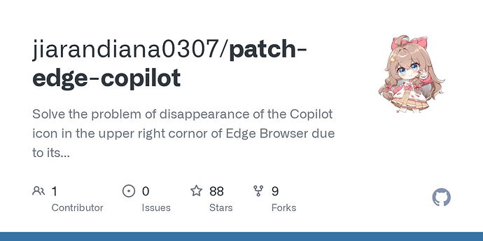 解决Edge Copilot消失问题 - 开发调优 - LINUX DO