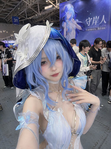 鸣潮守岸人中国cosplay自拍在上海漫展duct-tape-2